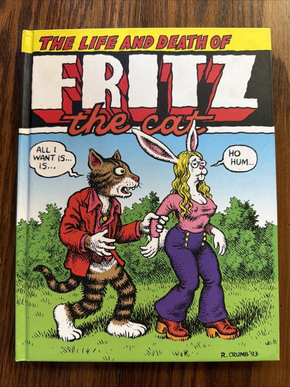 The Life and Death of Fritz the Cat - hardcover Crumb, Robert